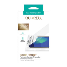 Load image into Gallery viewer, QUIKCELL GOOF PROOF Premium Glass Screen Protector + Applicator - CLEAR