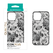 Load image into Gallery viewer, QUIKCELL Icon Plus Premium Fashion Case - ROSE SPARKLE