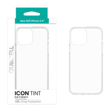 Load image into Gallery viewer, QUIKCELL Icon Tint Transparent Case - CLEAR
