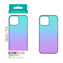 Load image into Gallery viewer, QUIKCELL Icon Plus Premium Fashion Case - GALAXY GLITTER
